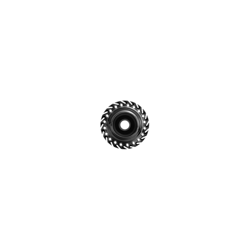 80 Spoke Hub - Gloss Black