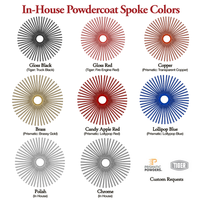 Fat Spoke Motorcycle Wheels