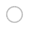 50 Spoke Nips - Chrome
