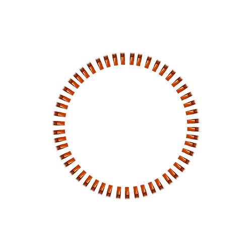 50 Spoke Nips - Copper