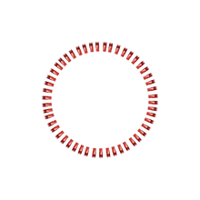 Load image into Gallery viewer, 50 Spoke Nips - Gloss Red