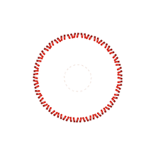 Load image into Gallery viewer, 80 Spoke Nips - Candy Apple Red
