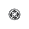 Klassic Pulley - 68-tooth @ 1.125" - Gloss Black