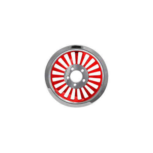 Klassic Pulley - 65-tooth @ 1.125" - Gloss Red