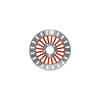 Single Klassic Rotor - 11.8" - Candy Apple Red