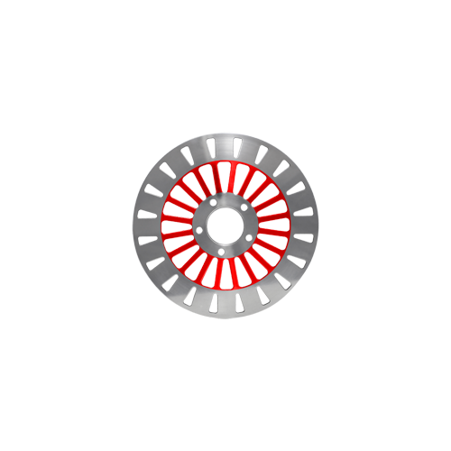 Single Klassic Rotor - 13" - Gloss Red