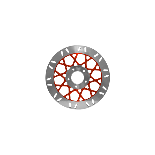 Dual Mesh Rotor - 11.8" - Candy Apple Red