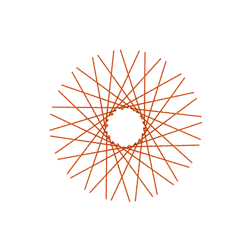 40 Diamond Spokes - 17" - Copper