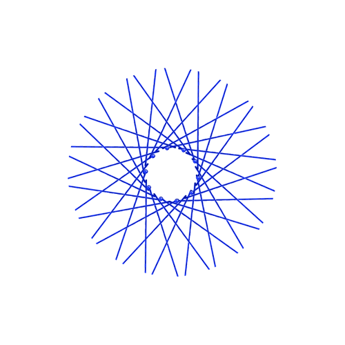 40 Diamond Spokes - 17" - Lolly Pop Blue