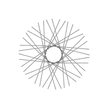 Load image into Gallery viewer, 40 Diamond Spokes - 18&quot; - Chrome