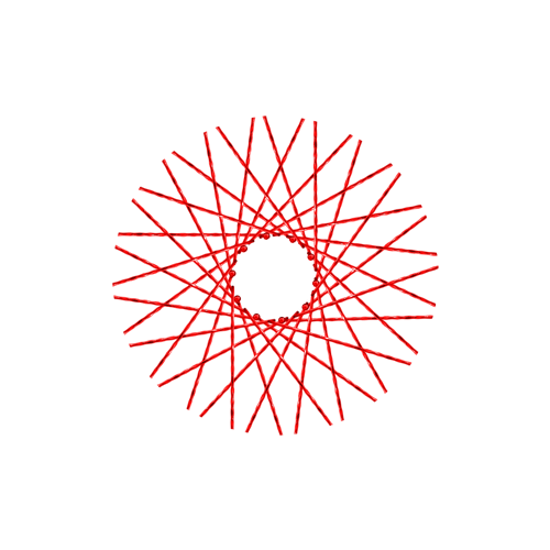 40 New Diamond Spokes - 16" - Candy Apple Red
