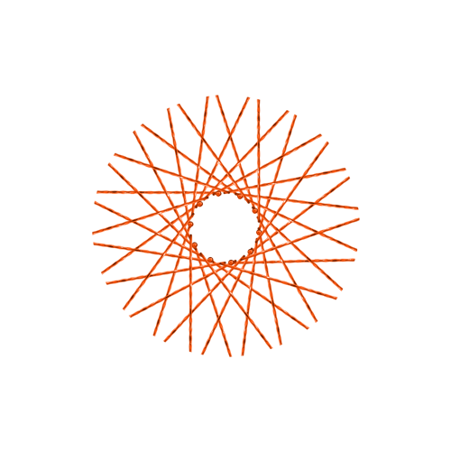 40 New Diamond Spokes - 16" - Copper