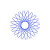 40 New Diamond Spokes - 16" - Lolly Pop Blue