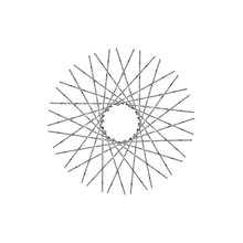 Load image into Gallery viewer, 40 New Diamond Spokes - 17&quot; - Chrome
