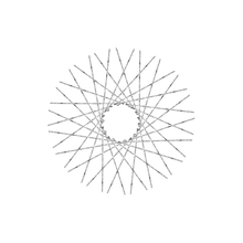 Load image into Gallery viewer, 40 New Diamond Spokes - 17&quot; - Polish