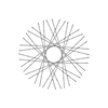 40 New Diamond Spokes - 18" - Chrome