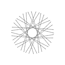 Load image into Gallery viewer, 40 New Diamond Spokes - 18&quot; - Chrome