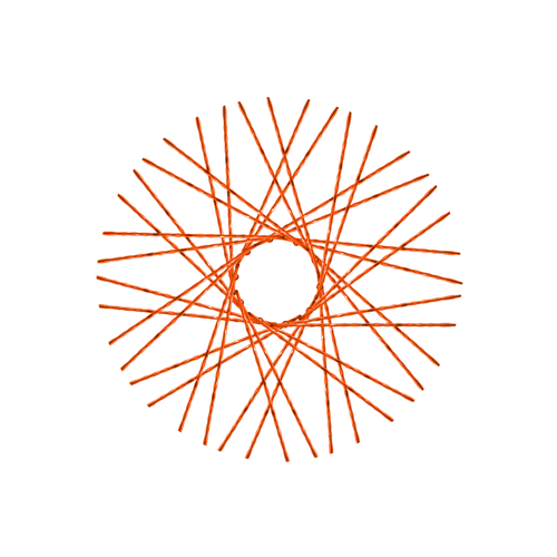 40 New Diamond Spokes - 18