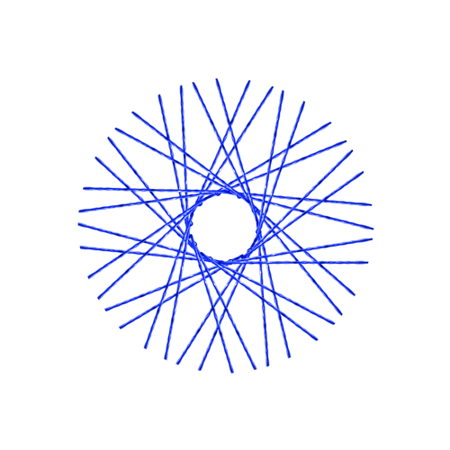 40 New Diamond Spokes - 18" - Lolly Pop Blue
