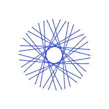 Load image into Gallery viewer, 40 New Diamond Spokes - 18&quot; - Lolly Pop Blue