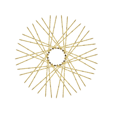 Load image into Gallery viewer, 40 New Diamond Spokes - 21&quot; - Brass