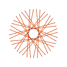 Load image into Gallery viewer, 40 New Diamond Spokes - 21&quot; - Copper