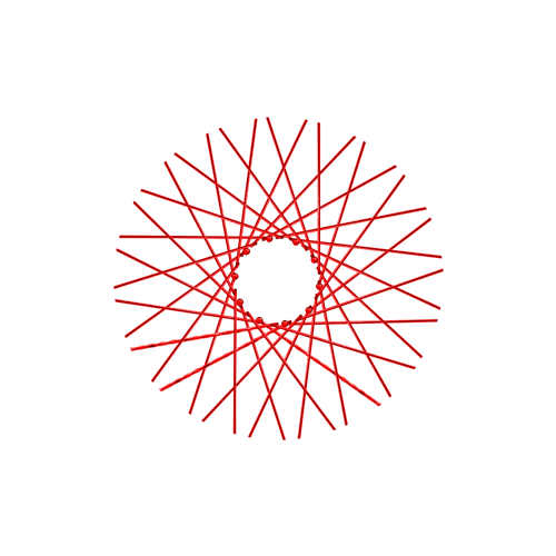 40 Smooth Spokes - 16" - Candy Apple Red