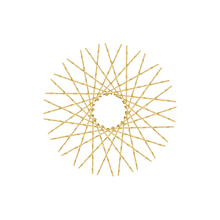 Load image into Gallery viewer, 40 Twisted Spokes - 17&quot; - Brass