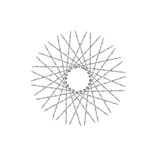 Load image into Gallery viewer, 40 Twisted Spokes - 17&quot; - Chrome