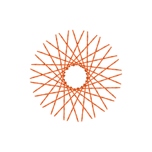 Load image into Gallery viewer, 40 Twisted Spokes - 17&quot; - Copper