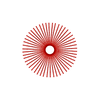 50 Diamond Spokes - 16" - Candy Apple Red