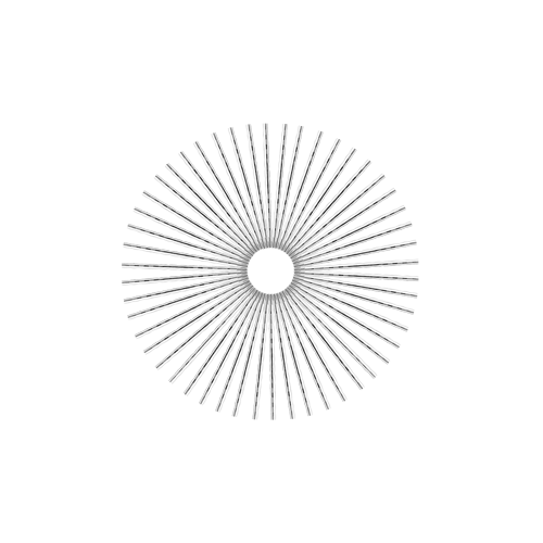 50 Diamond Spokes - 16" - Polish