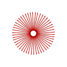 Load image into Gallery viewer, 50 Diamond Spokes - 21&quot; - Candy Apple Red