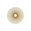 50 Jewel Spokes - 16" - Brass