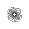 50 Jewel Spokes - 16" - Gloss Black
