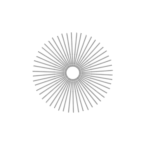 50 Jewel Spokes - 17" - Polish