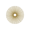 50 Jewel Spokes - 18" - Brass