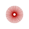 50 Jewel Spokes - 18" - Candy Apple Red