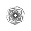 50 Jewel Spokes - 18" - Gloss Black