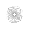 50 Jewel Spokes - 18" - Polish