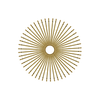 50 Jewel Spokes - 21" - Brass