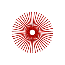 Load image into Gallery viewer, 50 Jewel Spokes - 21&quot; - Candy Apple Red