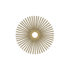 50 Smooth Spokes - 16" - Brass