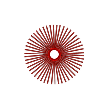 Load image into Gallery viewer, 50 Smooth Spokes - 16&quot; - Candy Apple Red