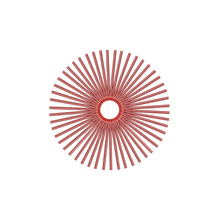 Load image into Gallery viewer, 50 Smooth Spokes - 16&quot; - Gloss Red