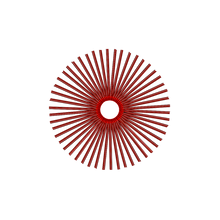 Load image into Gallery viewer, 50 Smooth Spokes - 17&quot; - Candy Apple Red