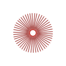 Load image into Gallery viewer, 50 Smooth Spokes - 18&quot; - Gloss Red