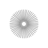 50 Smooth Spokes - 18" - Polish