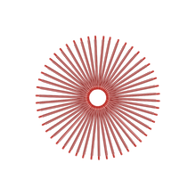 Load image into Gallery viewer, 50 Smooth Spokes - 21&quot; - Gloss Red