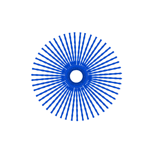 50 Twista Spokes - 16" - Lolly Pop Blue